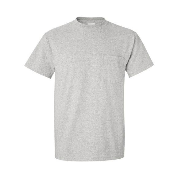 8300 Gildan DryBlend® Pocket T-Shirt Ash