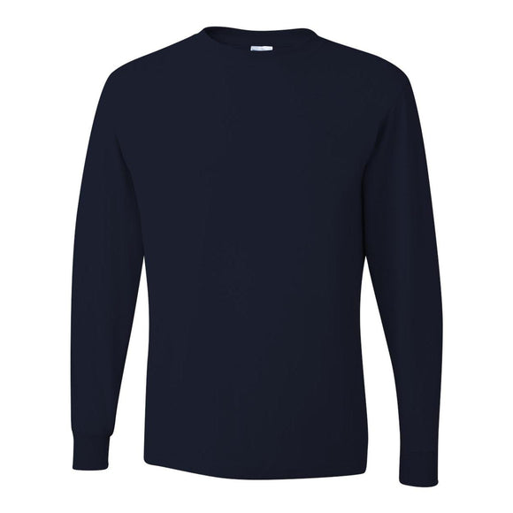 JERZEES - Dri-Power® Long Sleeve 50/50 T-Shirt - 29LSR - J. Navy