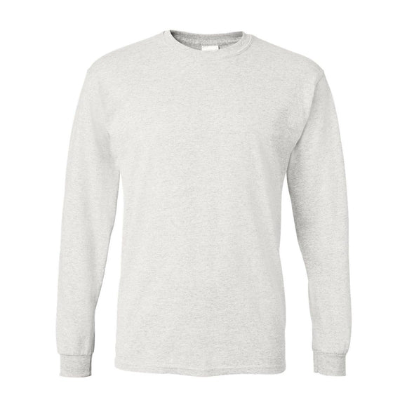 8400 Gildan DryBlend® 50/50 Long Sleeve T-Shirt Ash