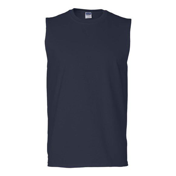 Gildan - Ultra Cotton® Sleeveless T-Shirt - 2700 - Navy