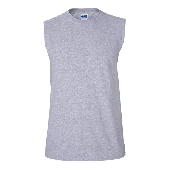 Gildan - Ultra Cotton® Sleeveless T-Shirt - 2700 - Sport Grey