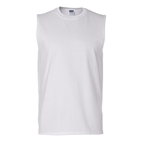 Gildan - Ultra Cotton® Sleeveless T-Shirt - 2700 - White