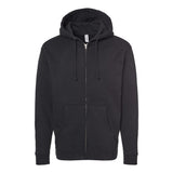 Independent Trading Co. - Heavyweight Full-Zip Hooded Sweatshirt - IND4000Z - Black