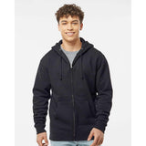 Independent Trading Co. - Heavyweight Full-Zip Hooded Sweatshirt - IND4000Z - Black