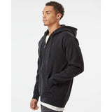 Independent Trading Co. - Heavyweight Full-Zip Hooded Sweatshirt - IND4000Z - Charcoal Heather