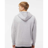 Independent Trading Co. - Heavyweight Full-Zip Hooded Sweatshirt - IND4000Z - Grey Heather