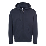 Independent Trading Co. - Heavyweight Full-Zip Hooded Sweatshirt - IND4000Z - Navy