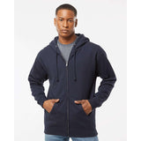 Independent Trading Co. - Heavyweight Full-Zip Hooded Sweatshirt - IND4000Z - Navy