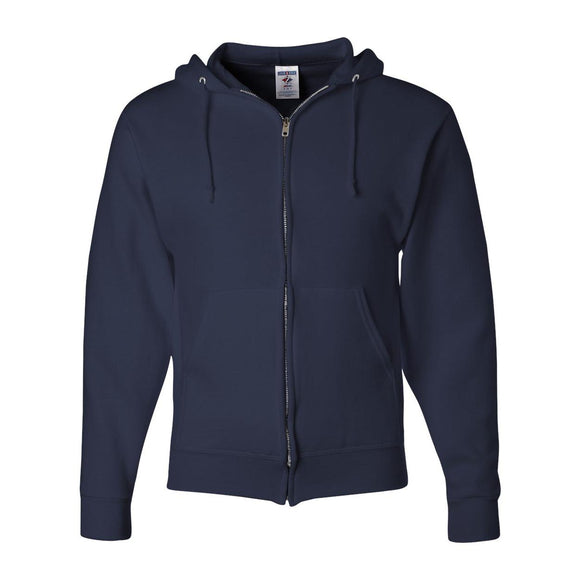 JERZEES - NuBlend® Full-Zip Hooded Sweatshirt - 993MR - J. Navy