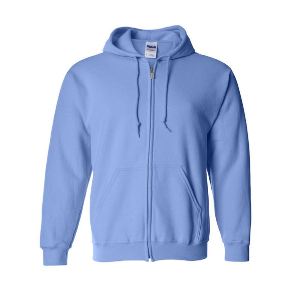 Gildan - Unisex Heavy Blend™ Full-Zip Hooded Sweatshirt - 18600 - Carolina Blue