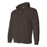 Gildan - Unisex Heavy Blend™ Full-Zip Hooded Sweatshirt - 18600 - Dark Chocolate