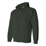 Gildan - Unisex Heavy Blend™ Full-Zip Hooded Sweatshirt - 18600 - Forest