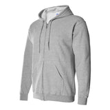 Gildan - Unisex Heavy Blend™ Full-Zip Hooded Sweatshirt - 18600 - Sport Grey