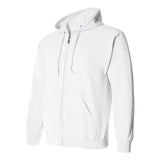Gildan - Unisex Heavy Blend™ Full-Zip Hooded Sweatshirt - 18600 - White