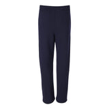 JERZEES - NuBlend® Open-Bottom Sweatpants with Pockets - 974MPR - J. Navy