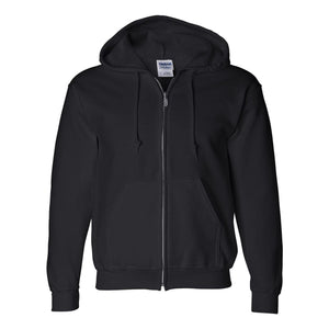 Gildan - DryBlend® Full-Zip Hooded Sweatshirt - 12600 - Black