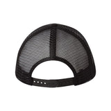 Valucap - Mesh-Back Twill Trucker Cap - VC400 - Black