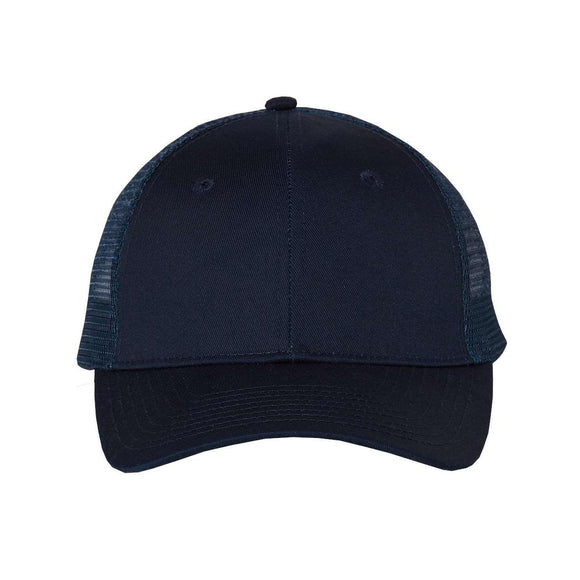 Valucap - Mesh-Back Twill Trucker Cap - VC400 - Navy