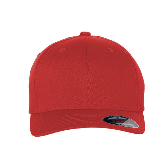 6277 Flexfit Cotton Blend Cap Red