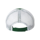 Valucap - Bio-Washed Trucker Cap - AH80 - Dark Green/ White