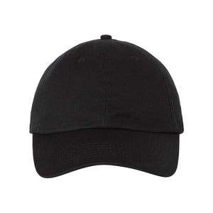 Valucap - Adult Bio-Washed Classic Dad Hat - VC300A - Black