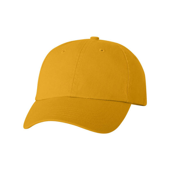 Valucap - Adult Bio-Washed Classic Dad Hat - VC300A - Gold