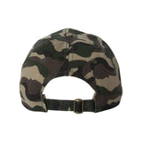 Valucap - Adult Bio-Washed Classic Dad Hat - VC300A - Green Camo