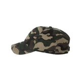 Valucap - Adult Bio-Washed Classic Dad Hat - VC300A - Green Camo