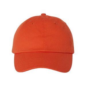 Valucap - Adult Bio-Washed Classic Dad Hat - VC300A - Orange