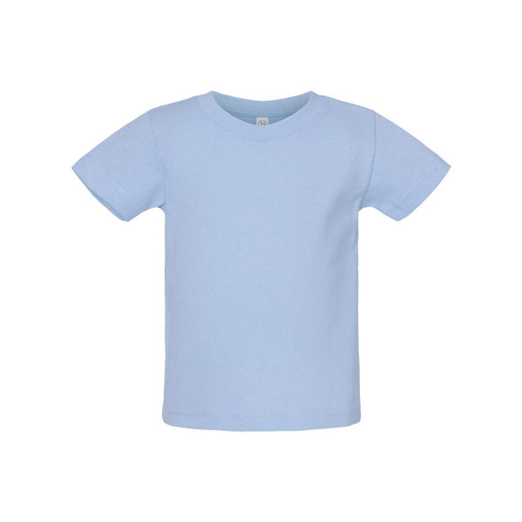 Rabbit Skins - Infant Cotton Jersey Tee - 3401 - Light Blue
