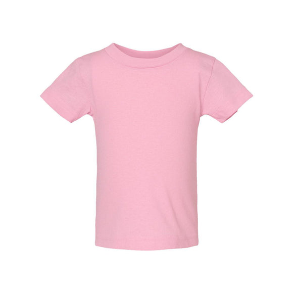 Rabbit Skins - Infant Cotton Jersey Tee - 3401 - Pink