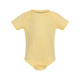 Rabbit Skins - Infant Baby Rib Bodysuit - 4400 - Banana