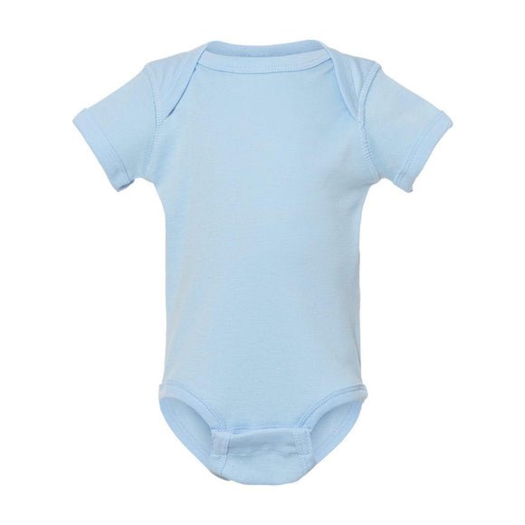 Rabbit Skins - Infant Baby Rib Bodysuit - 4400 - Light Blue