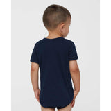 Rabbit Skins - Infant Baby Rib Bodysuit - 4400 - Navy