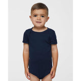 Rabbit Skins - Infant Baby Rib Bodysuit - 4400 - Navy