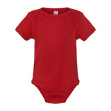 Rabbit Skins - Infant Baby Rib Bodysuit - 4400 - Red