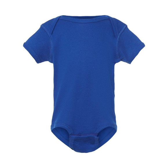 Rabbit Skins - Infant Baby Rib Bodysuit - 4400 - Royal