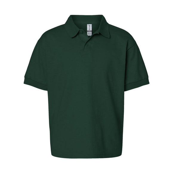 Gildan - DryBlend® Youth Jersey Polo - 8800B - Forest Green