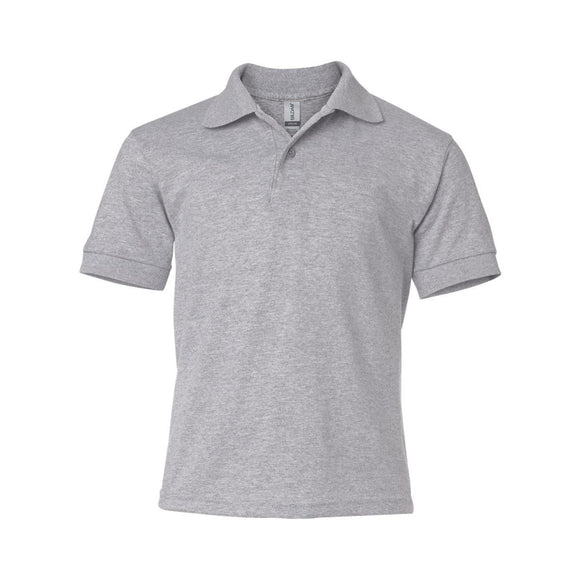 Gildan - DryBlend® Youth Jersey Polo - 8800B - Sport Grey