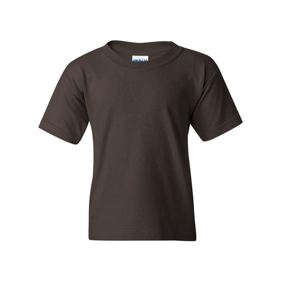 Gildan - Heavy Cotton™ Youth T-Shirt - 5000B - Dark Chocolate