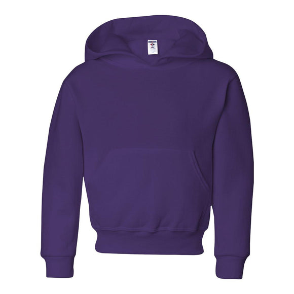 JERZEES - NuBlend® Youth Hooded Sweatshirt - 996YR - Deep Purple