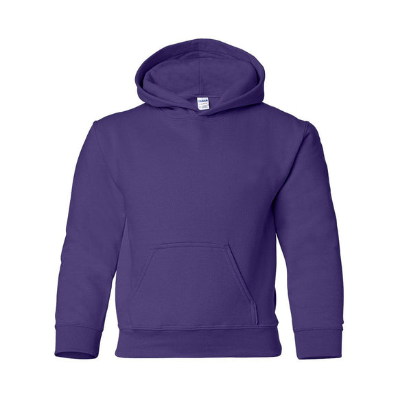 Gildan - Heavy Blend™ Youth Hooded Sweatshirt - 18500B - Purple