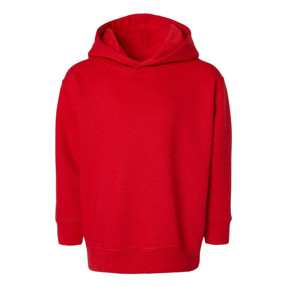 Rabbit Skins - Toddler Pullover Fleece Hoodie - 3326 - Red