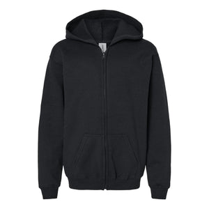 Gildan - Heavy Blend™ Youth Full-Zip Hooded Sweatshirt - 18600B - Black