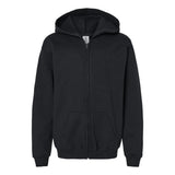 Gildan - Youth Heavy Blend™ Full-Zip Hooded Sweatshirt - 18600B - Black
