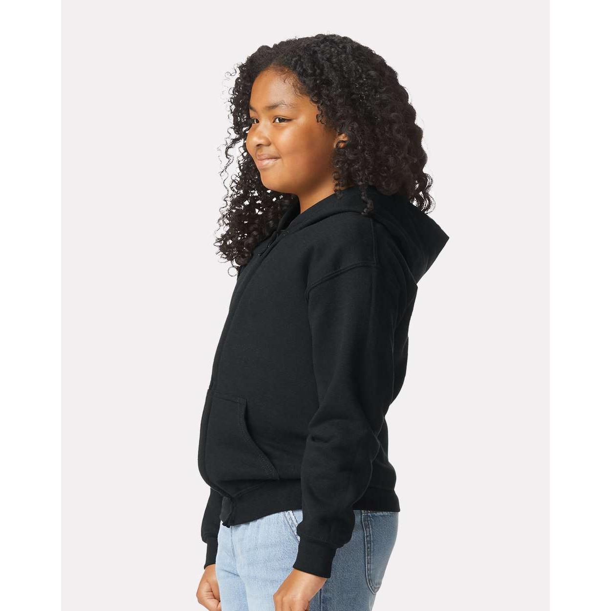 Gildan - Youth Heavy Blend™ Full-Zip Hooded Sweatshirt - 18600B