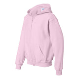 Gildan - Heavy Blend™ Youth Full-Zip Hooded Sweatshirt - 18600B - Light Pink