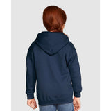 Gildan - Youth Heavy Blend™ Full-Zip Hooded Sweatshirt - 18600B - Navy