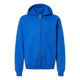 Gildan - Youth Heavy Blend™ Full-Zip Hooded Sweatshirt - 18600B - Royal
