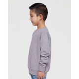 Rabbit Skins - Toddler Fleece Crewneck Sweatshirt - 3317 - Heather